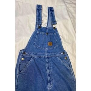 Walls Bib Overalls Blue Denim Sz 20 Youth Would Work for Small Men or Women VGUC